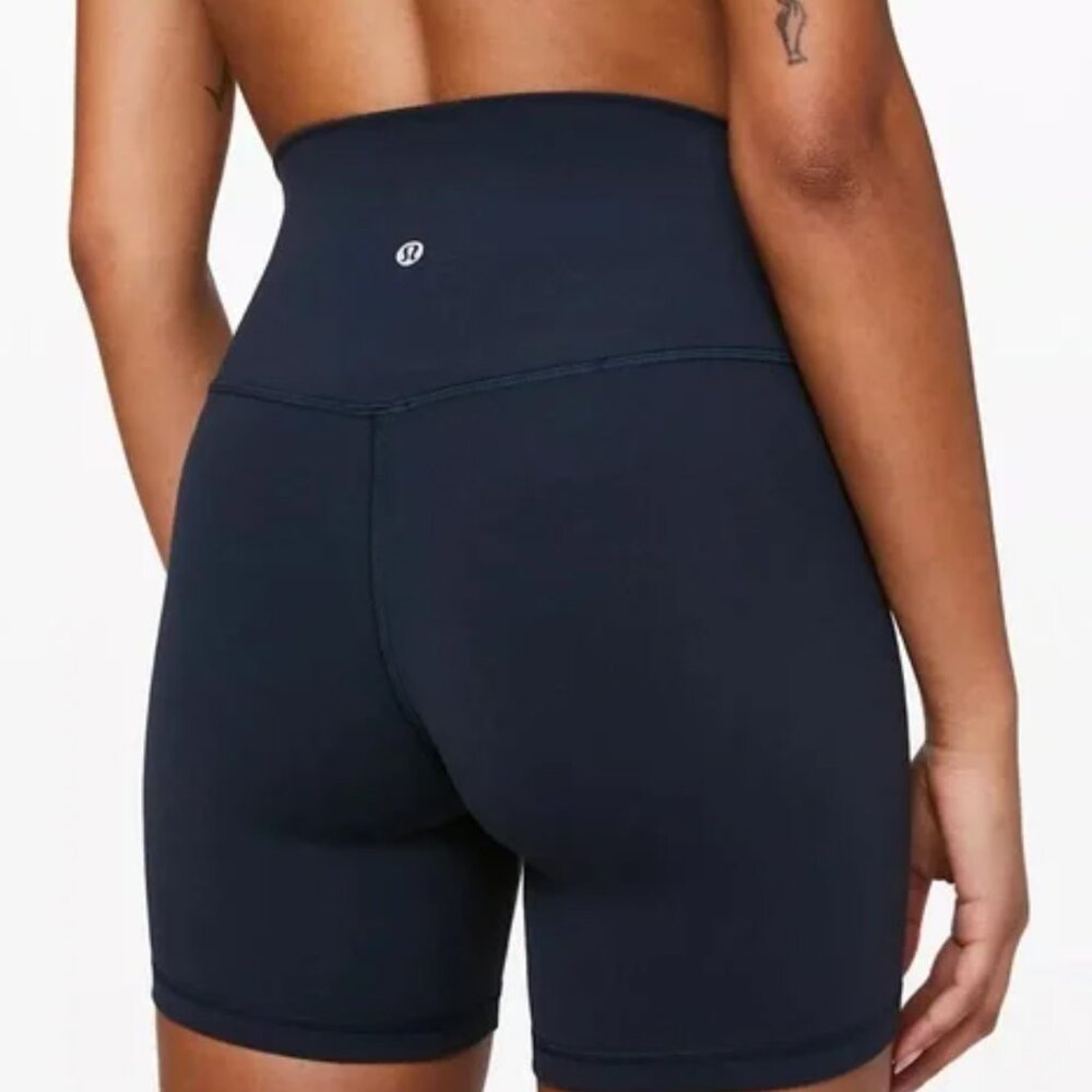 Lululemon Bike navy shorts - size 4